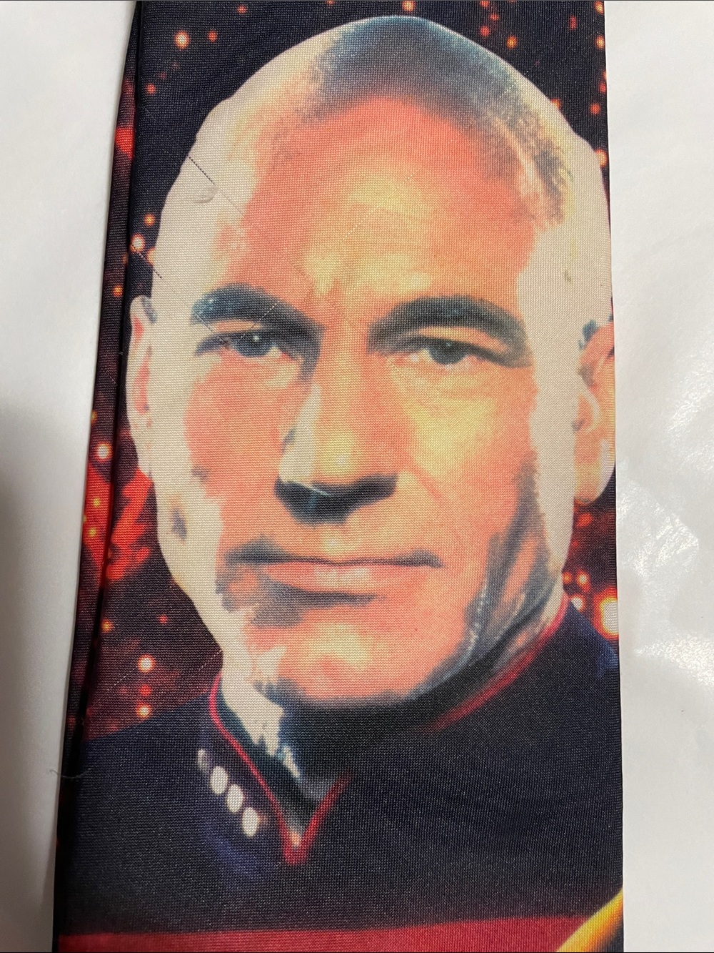 Vintage 1994 Star Trek Jean Luc Picard Tie by Ralph Marlin
